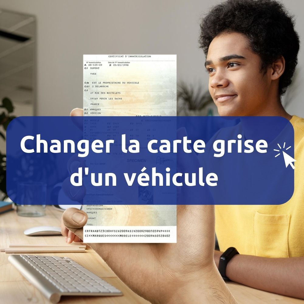 Changement carte grise suite à modification nombre de places